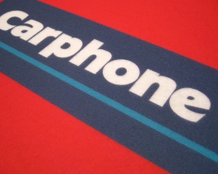 Printed Felt Carpets Carphone Warehouse Detail