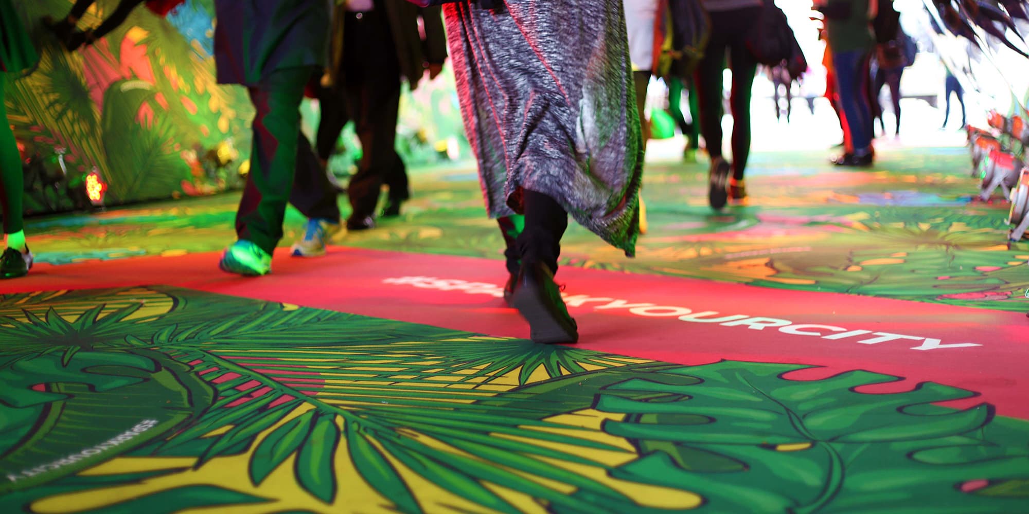 Printed Felt Carpets Spark Your City Sutton Walk